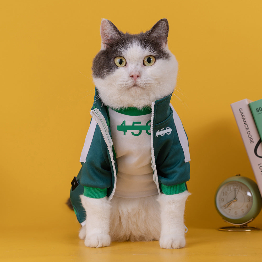 Roupinha ROUND 6 para Pets – Estilo Casual - Conforto, Estilo e Muito Charme!