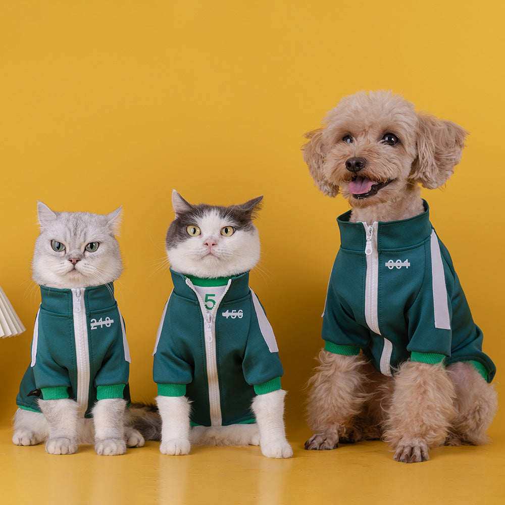 Roupinha ROUND 6 para Pets – Estilo Casual - Conforto, Estilo e Muito Charme!