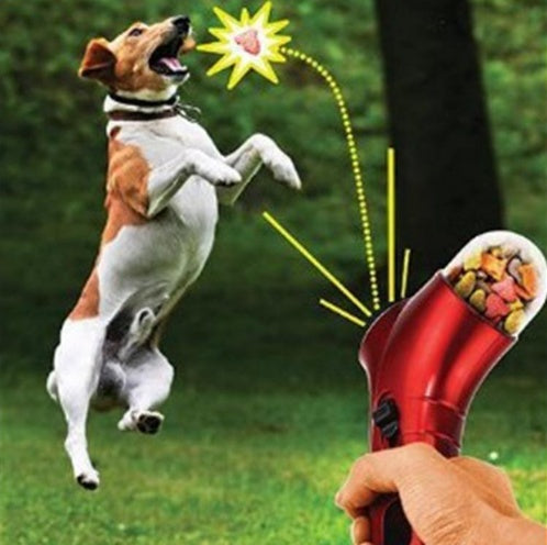 Atira papa - Alimentador de comida para pets