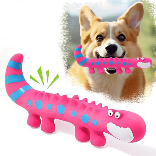 Brinquedo de Mordida para Cães – Lagarto de Látex