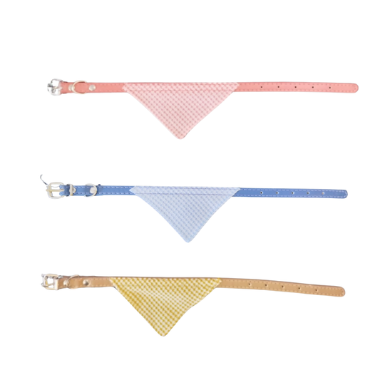 Coleira Bandana - Kit com 3 - 30cm