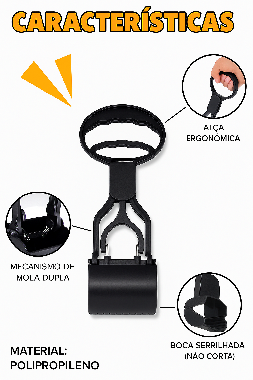 Coletor Higiênico - Cata Caca