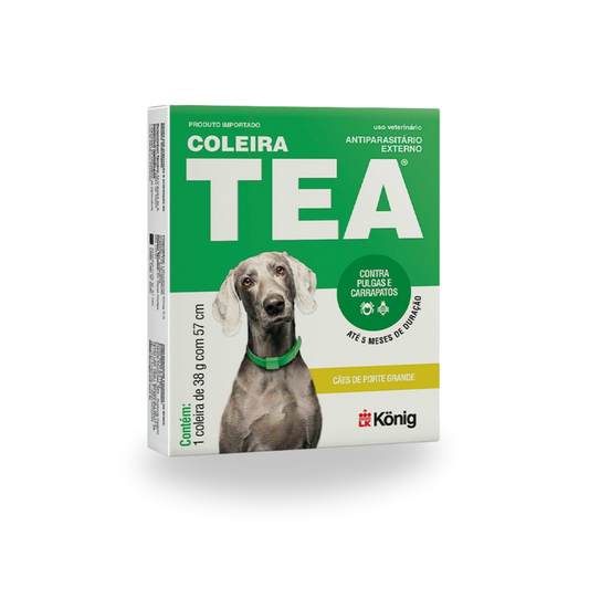 Coleira Anti Pulgas e Carrapatos - Porte Grande