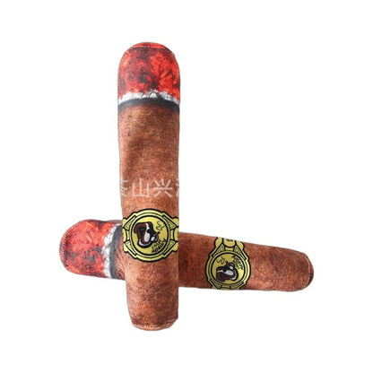 Charuto de Pelúcia com Apito – Brinquedo Pet Fino Focinho